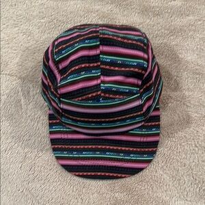 Striped Multicolor Women's Hat